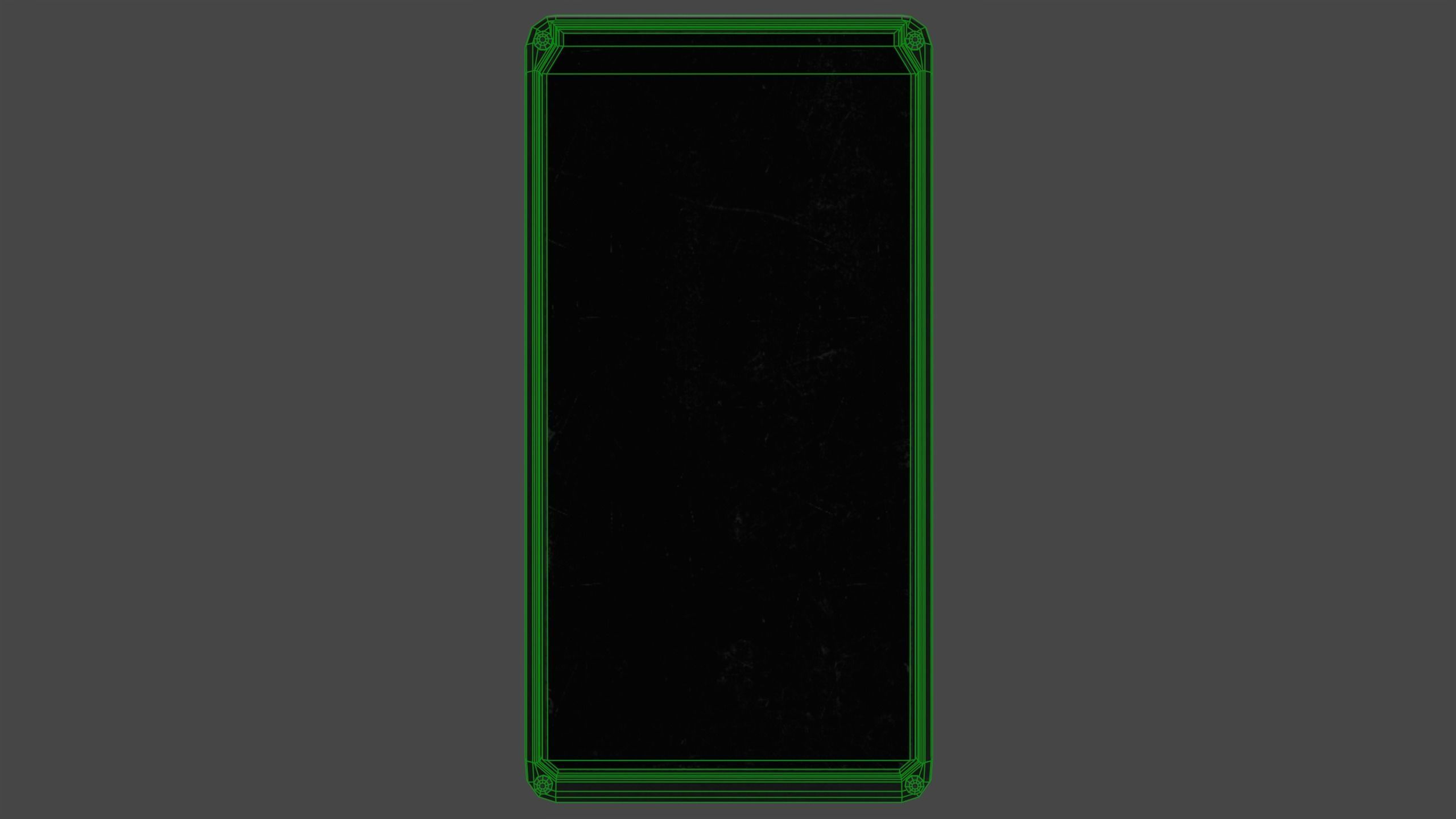 Dosimeter digital timer Low-poly 3D model_5