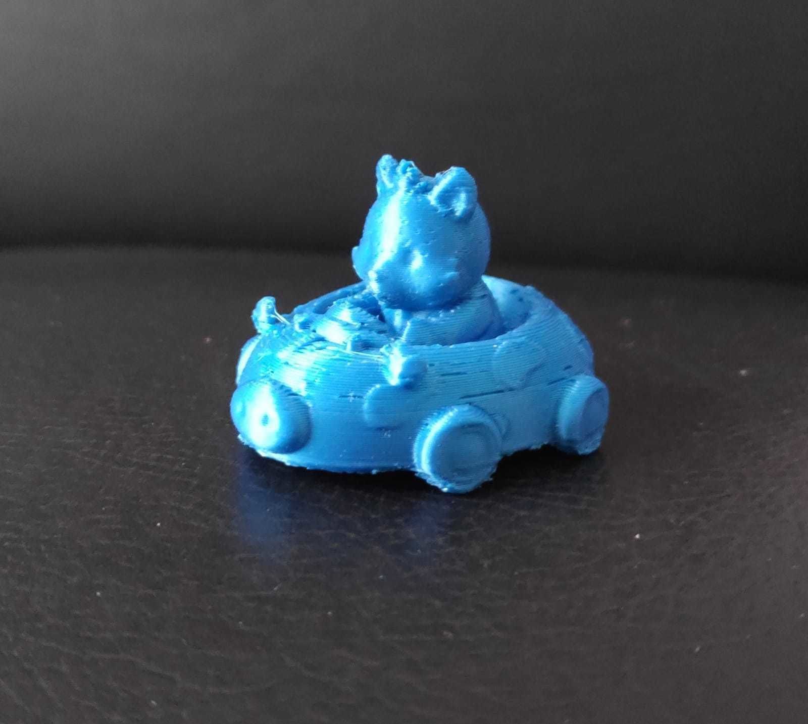 Fox Cow Car 3D print model_9
