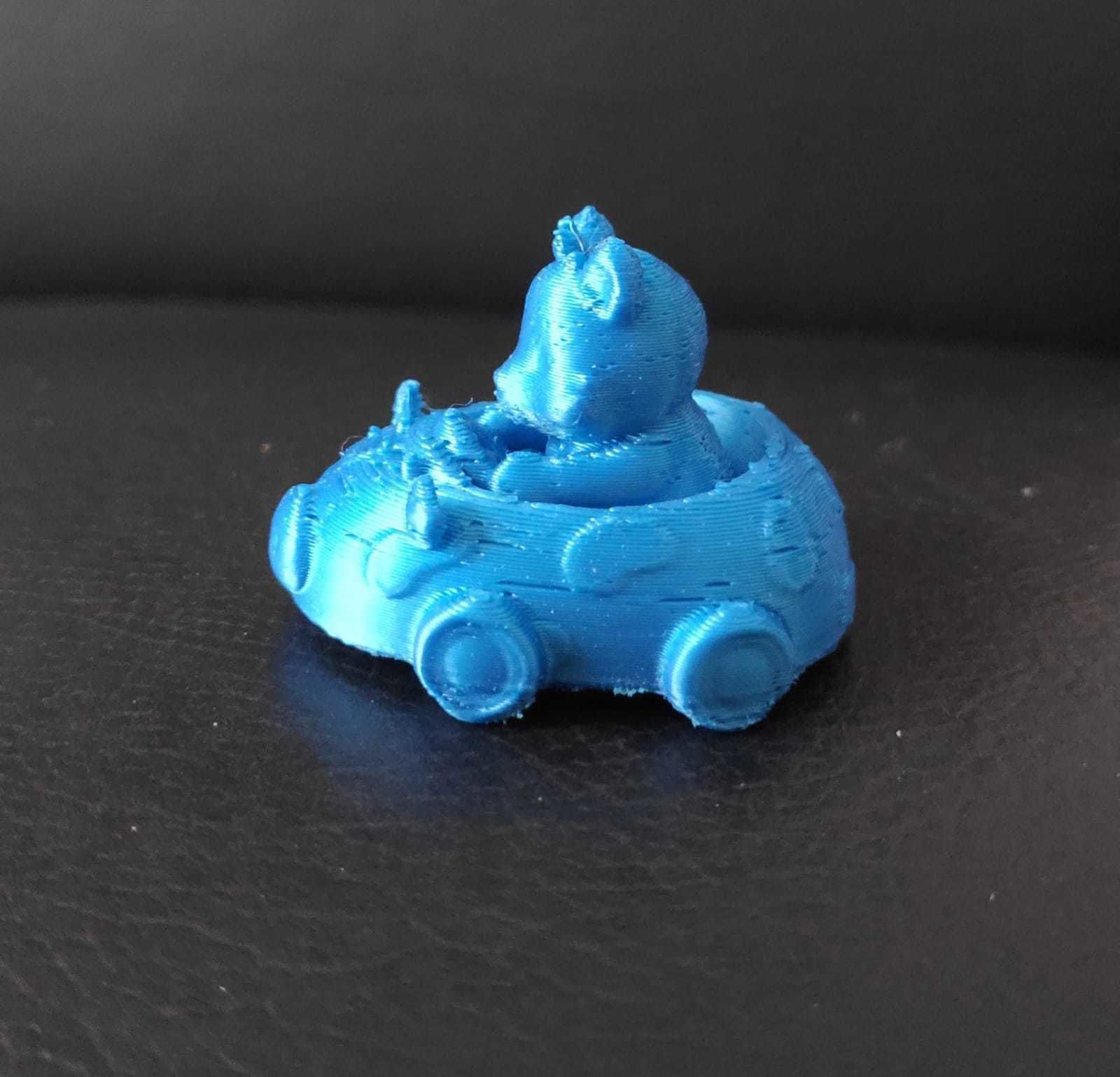 Fox Cow Car 3D print model_10