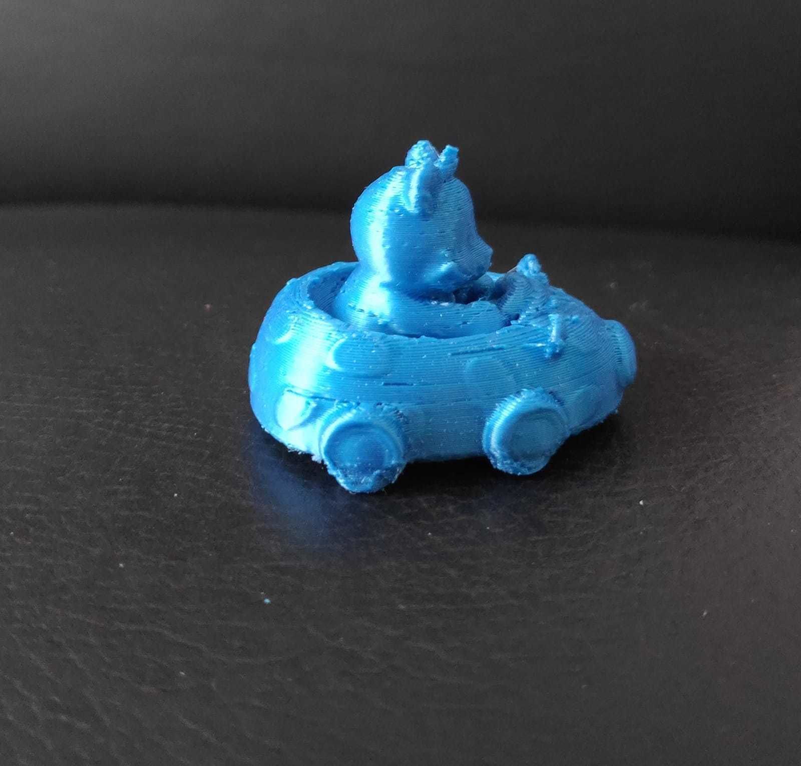 Fox Cow Car 3D print model_5