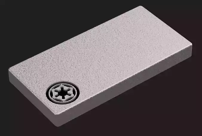 The Mandalorian - Beskar steel ingot 3D print model