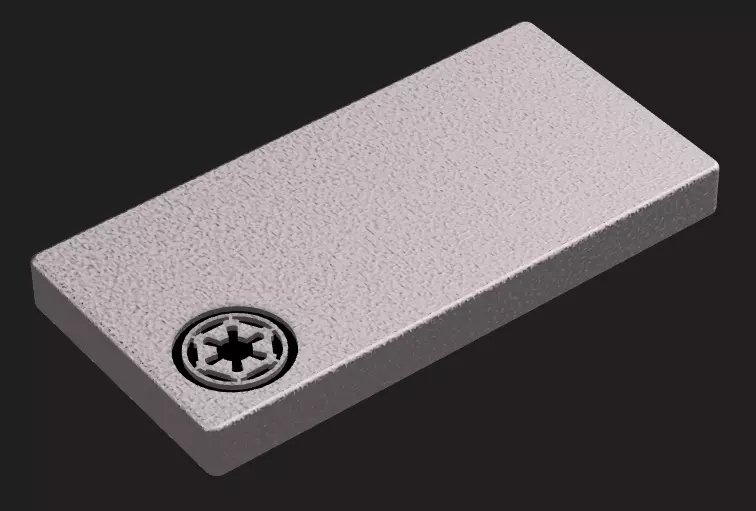 The Mandalorian - Beskar steel ingot 3D print model_0
