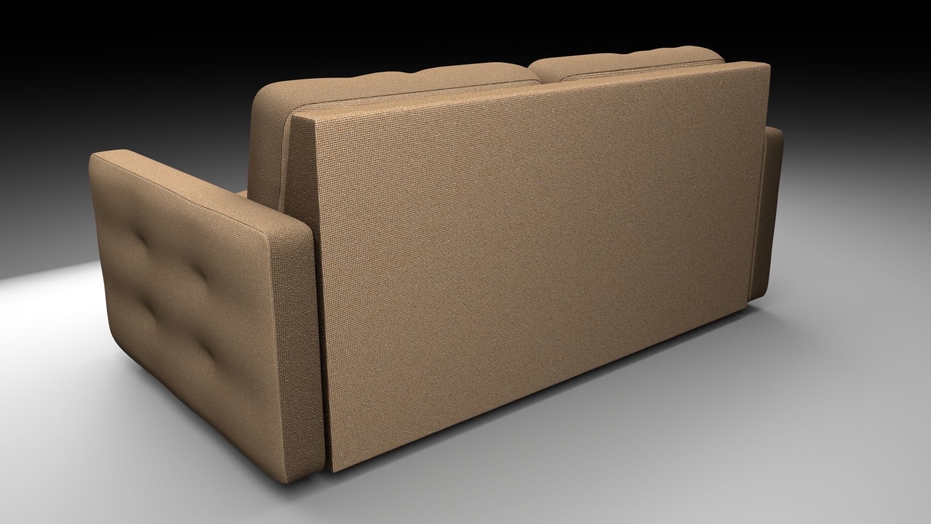 room sofa 3D model_1