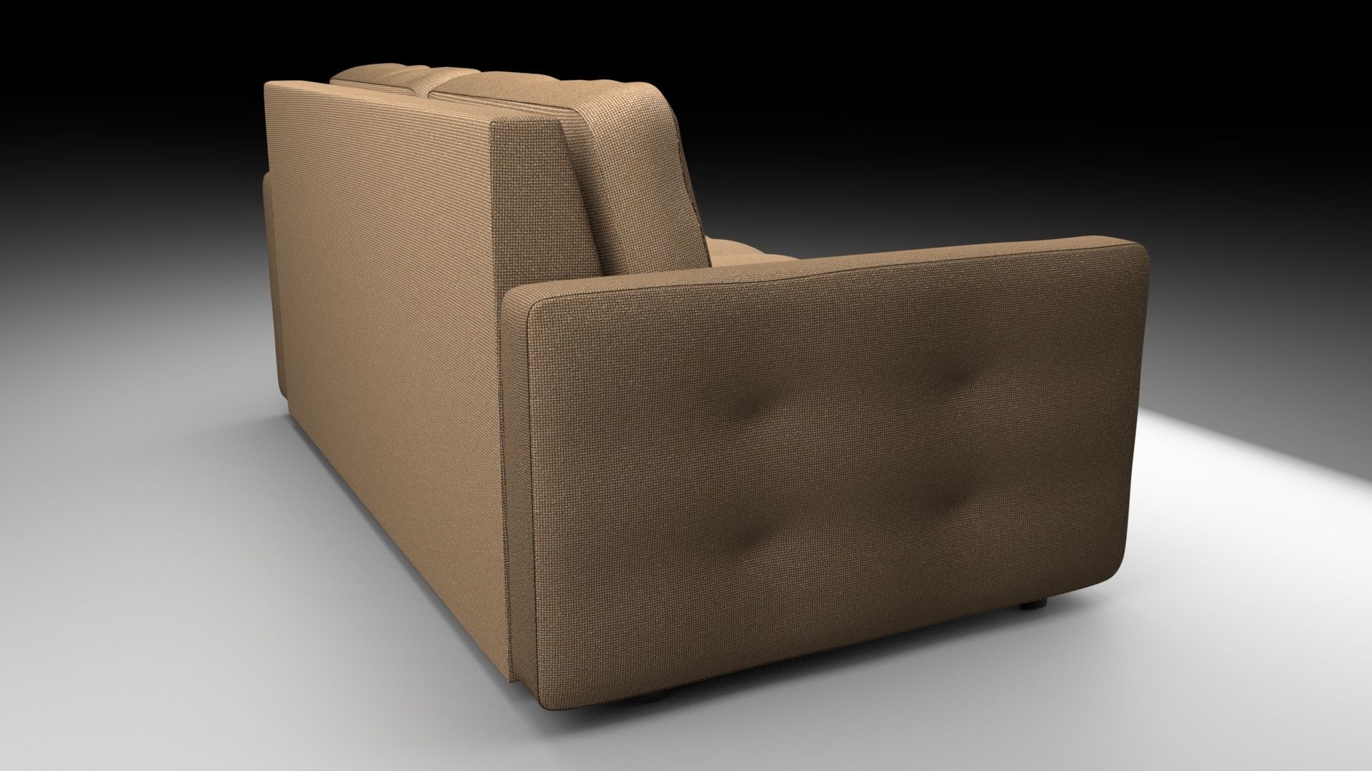 room sofa 3D model_2