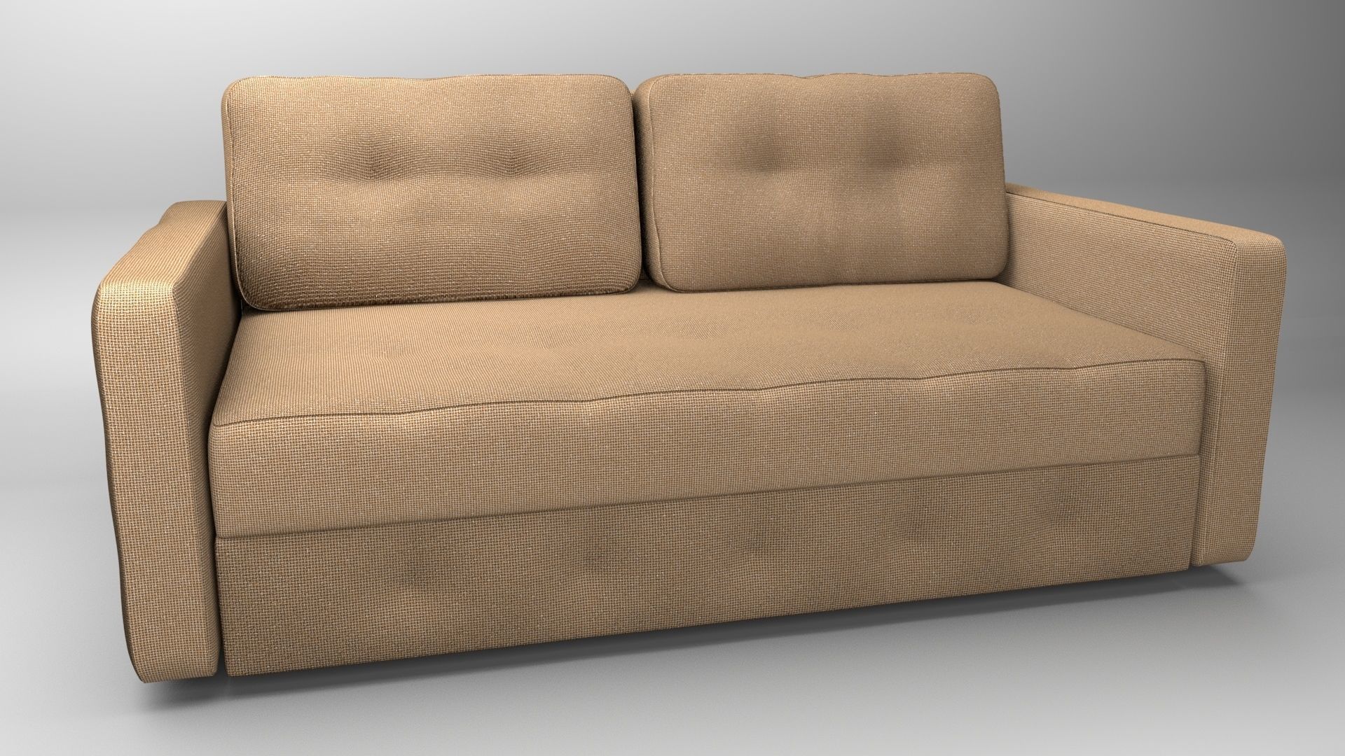 room sofa 3D model_4