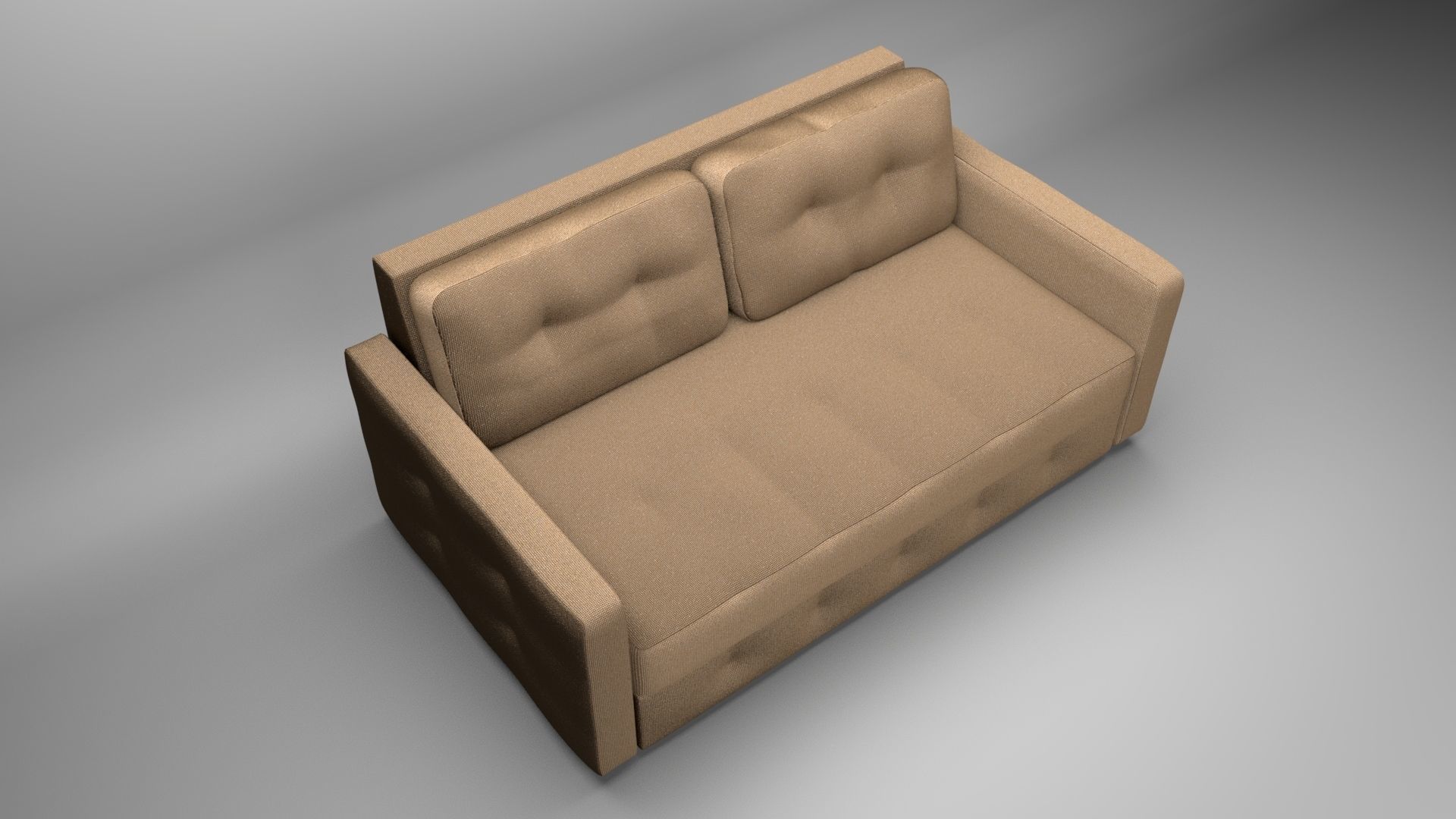room sofa 3D model_6