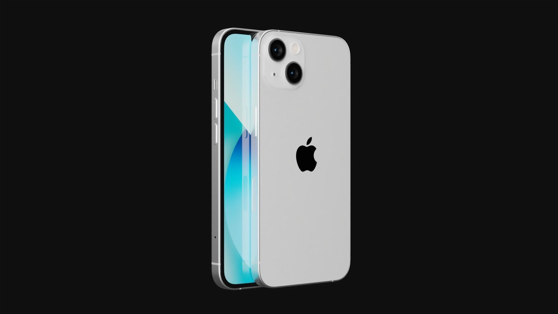 Apple iPhone 13 in all Official Colors Low-poly 3D model_15