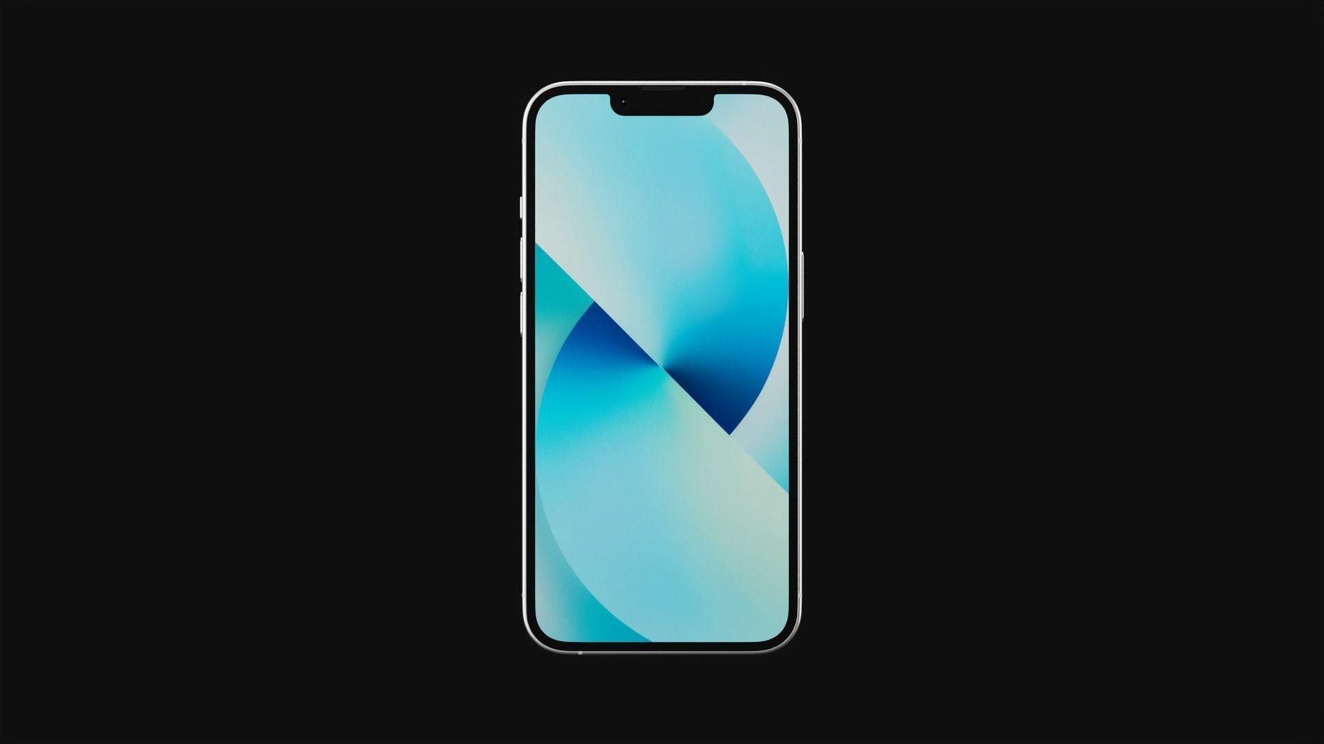 Apple iPhone 13 in all Official Colors Low-poly 3D model_16