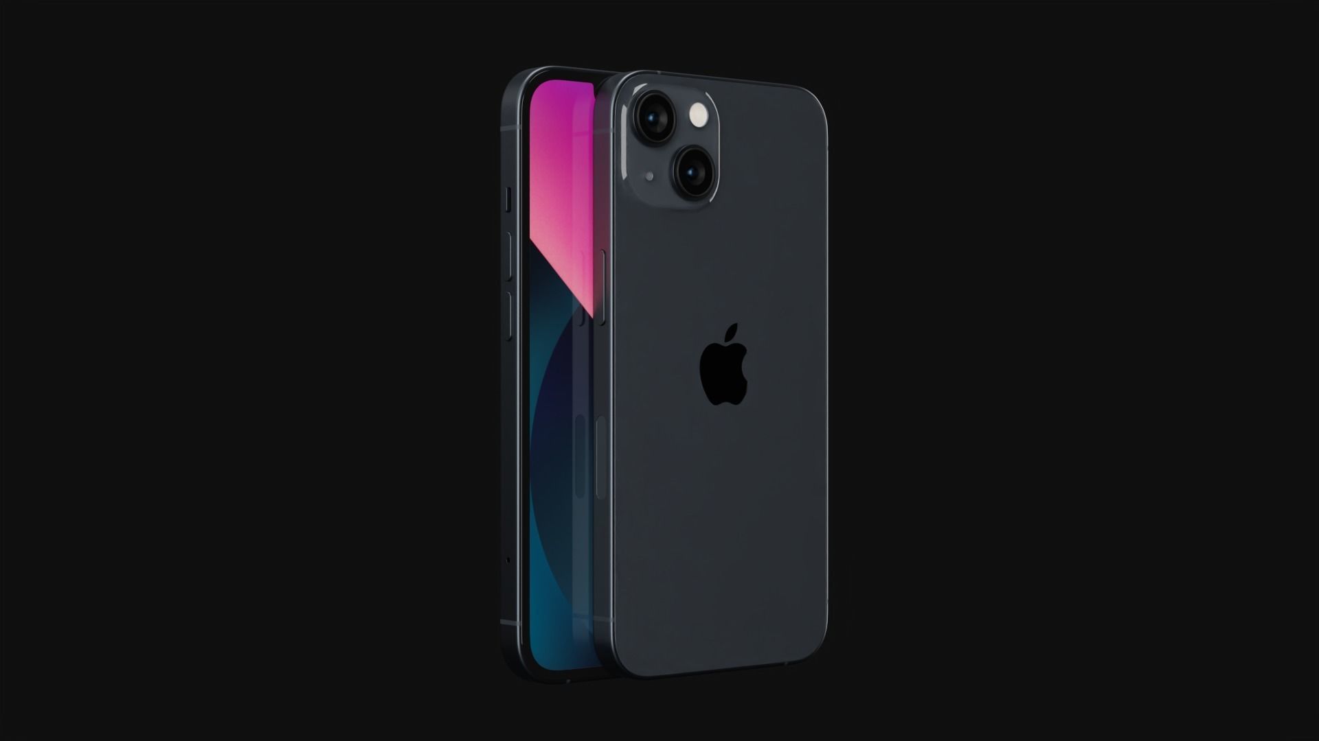 Apple iPhone 13 in all Official Colors Low-poly 3D model_12