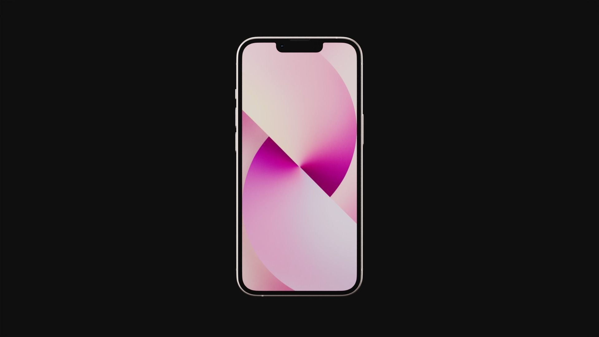 Apple iPhone 13 in all Official Colors Low-poly 3D model_5