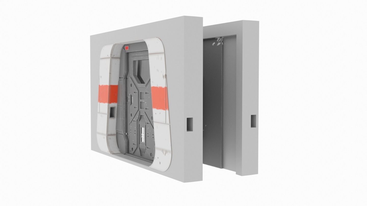 Rogue One - Profundities Hallway - Complete set 1-12 scale 3D print model_27