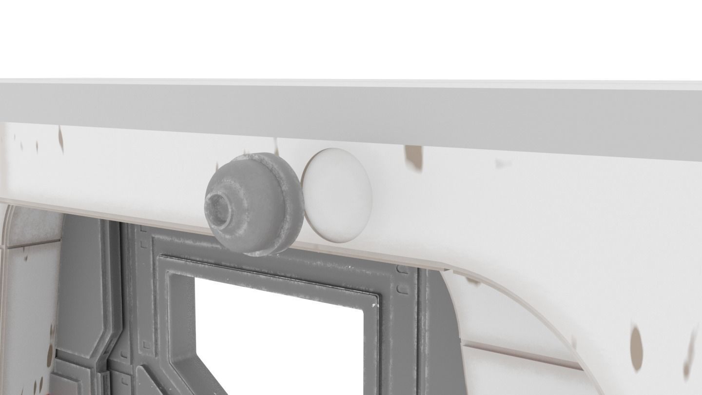 Rogue One - Profundities Hallway - Complete set 1-12 scale 3D print model_22