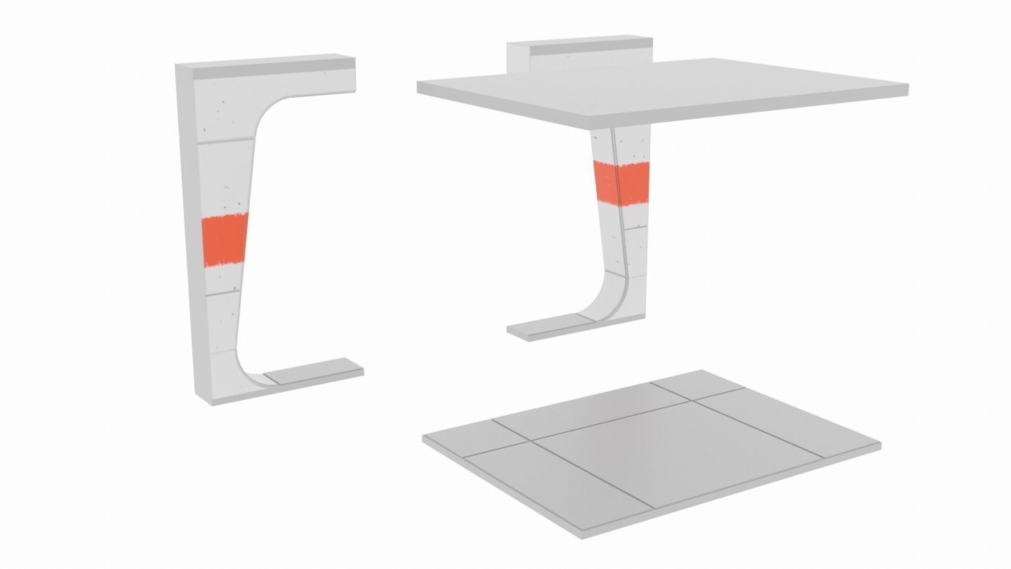 Rogue One - Profundities Hallway - Complete set 1-12 scale 3D print model_11
