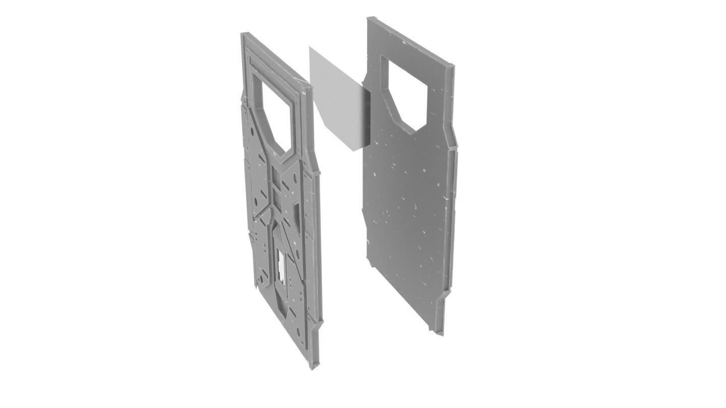 Rogue One - Profundities Hallway - Complete set 1-12 scale 3D print model_23