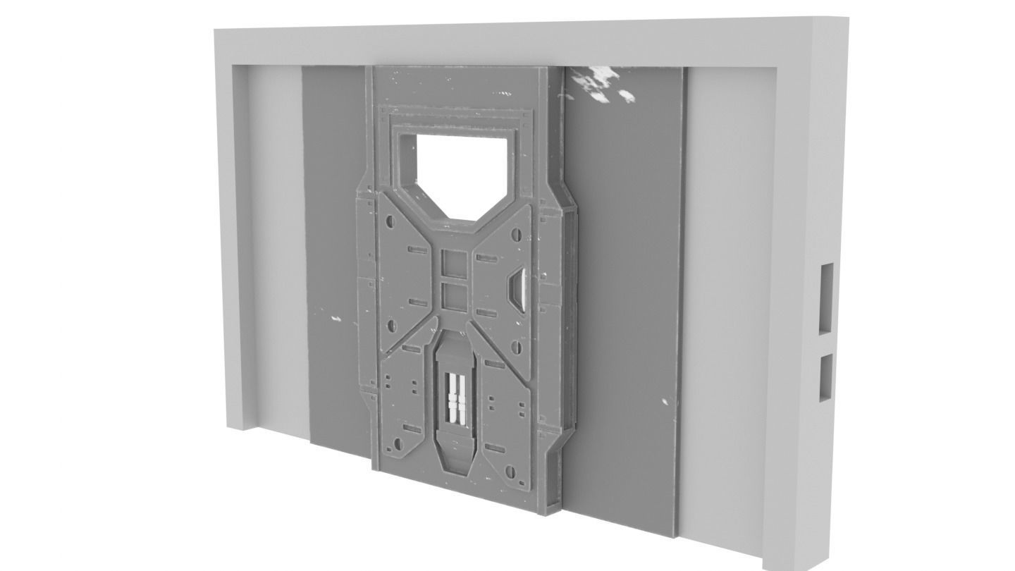 Rogue One - Profundities Hallway - Complete set 1-12 scale 3D print model_26