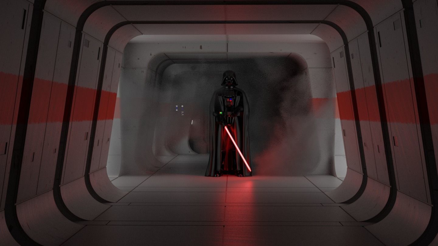 Rogue One - Profundities Hallway - Complete set 1-12 scale 3D print model_4