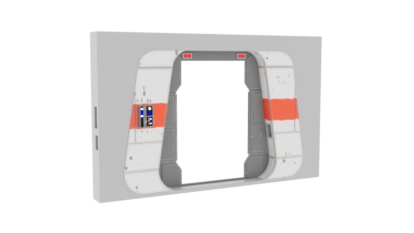 Rogue One - Profundities Hallway - Complete set 1-12 scale 3D print model_25