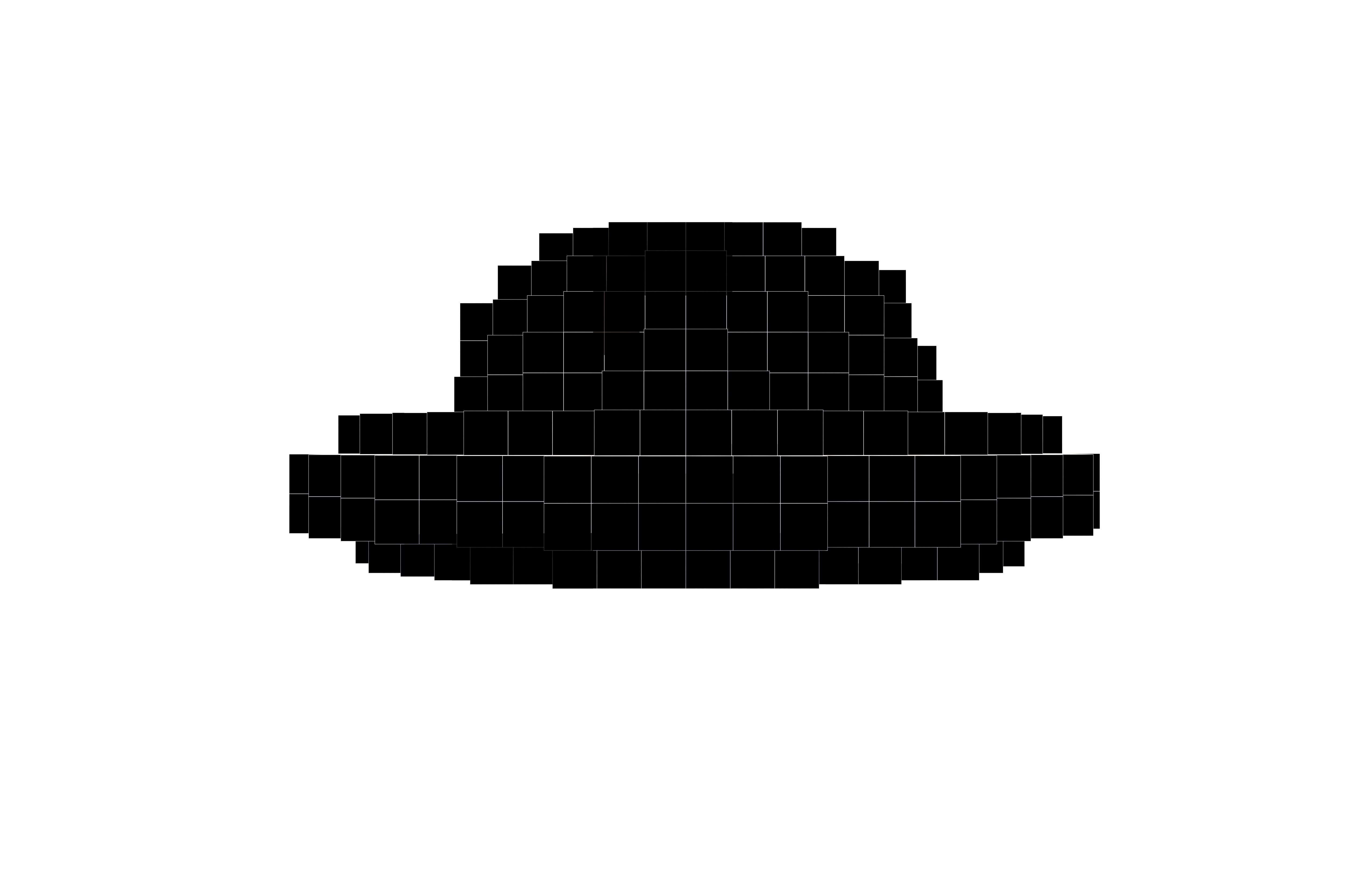 Voxel UFO v1 002 Low-poly 3D model_4