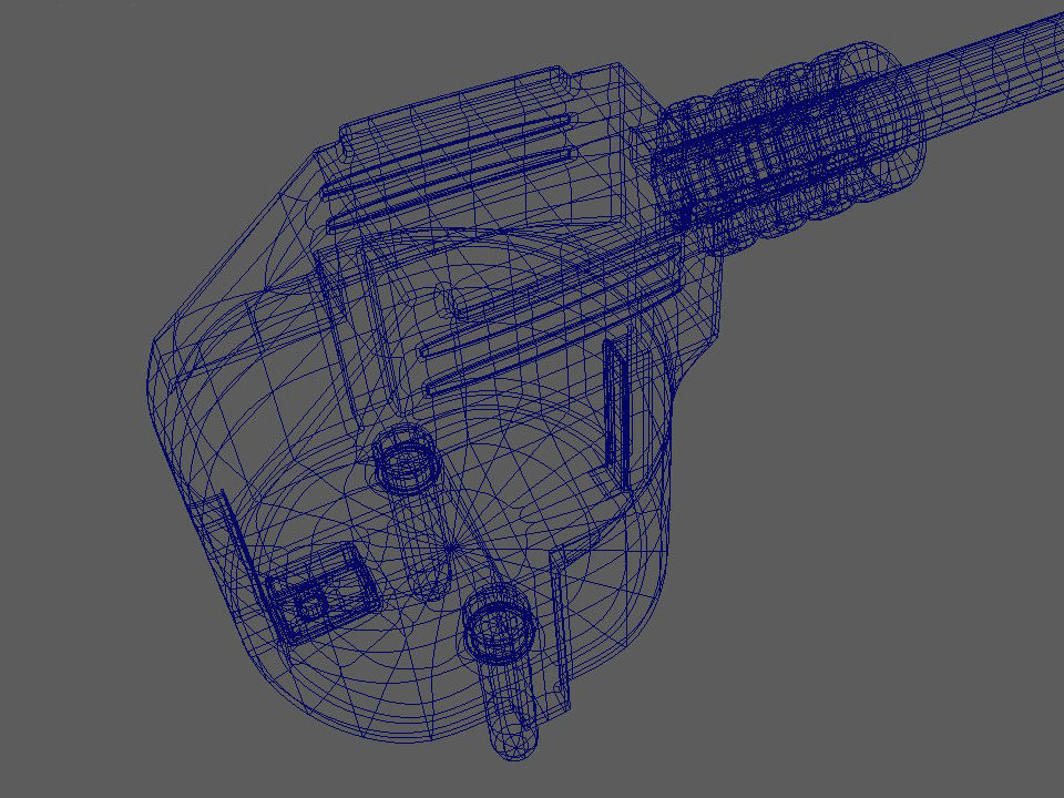 electric plug 3D model_12