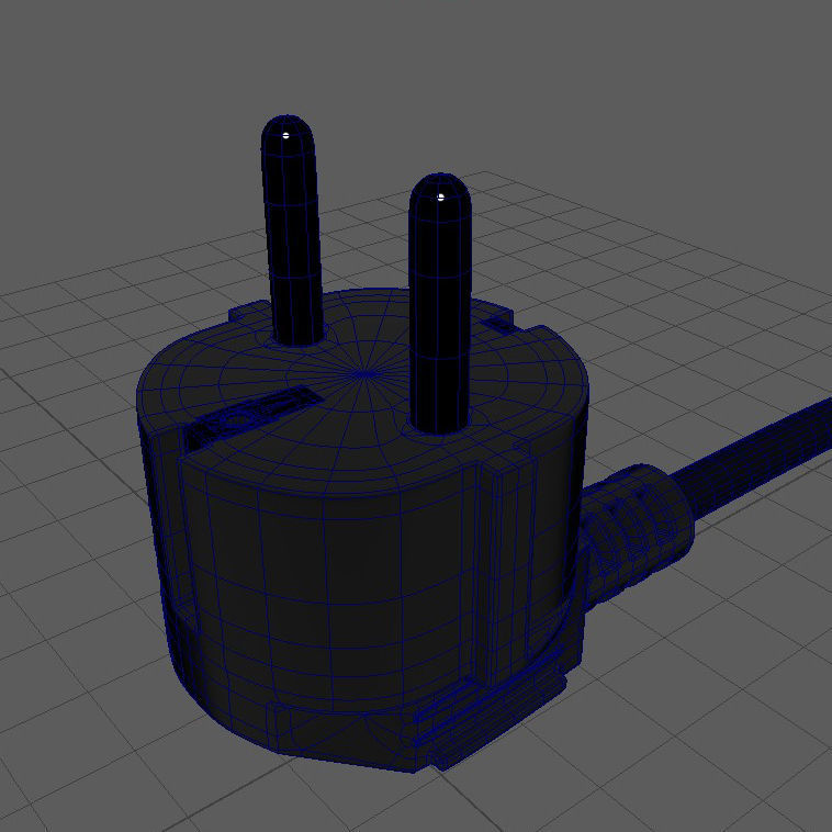 electric plug 3D model_7