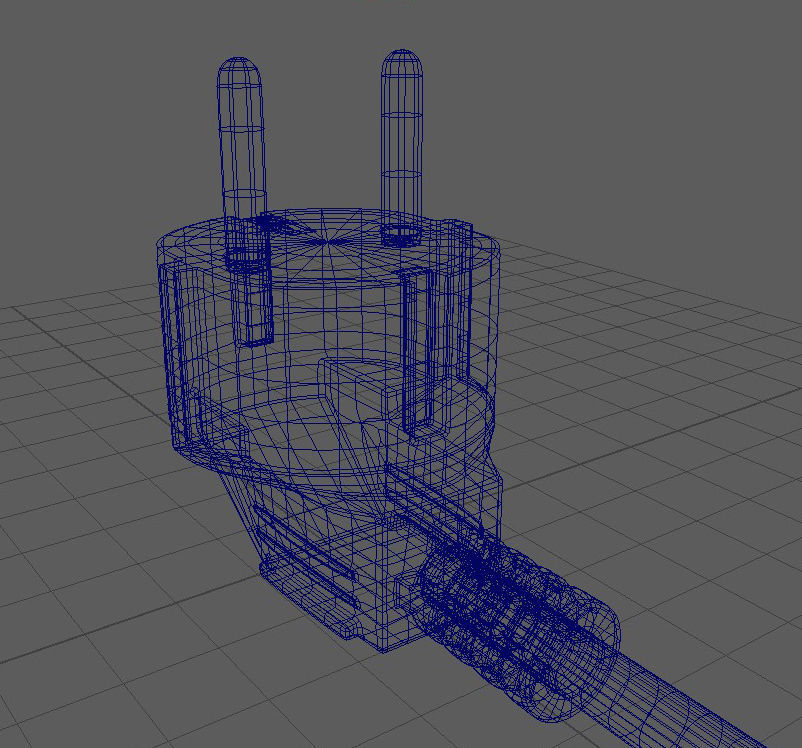 electric plug 3D model_14