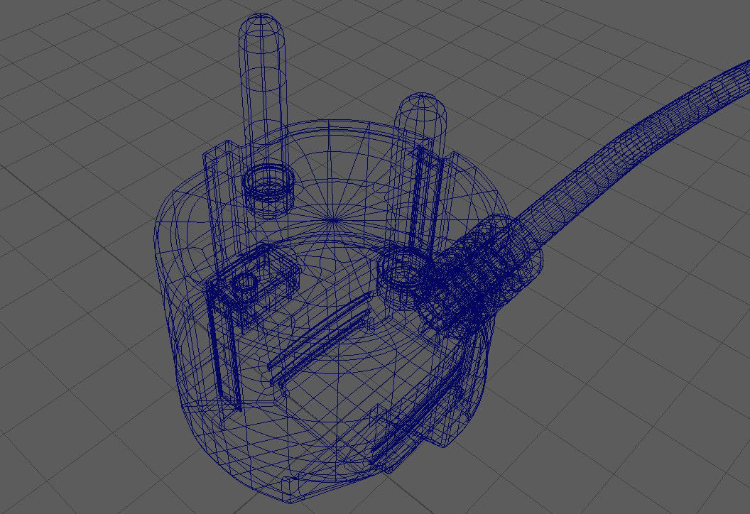electric plug 3D model_15