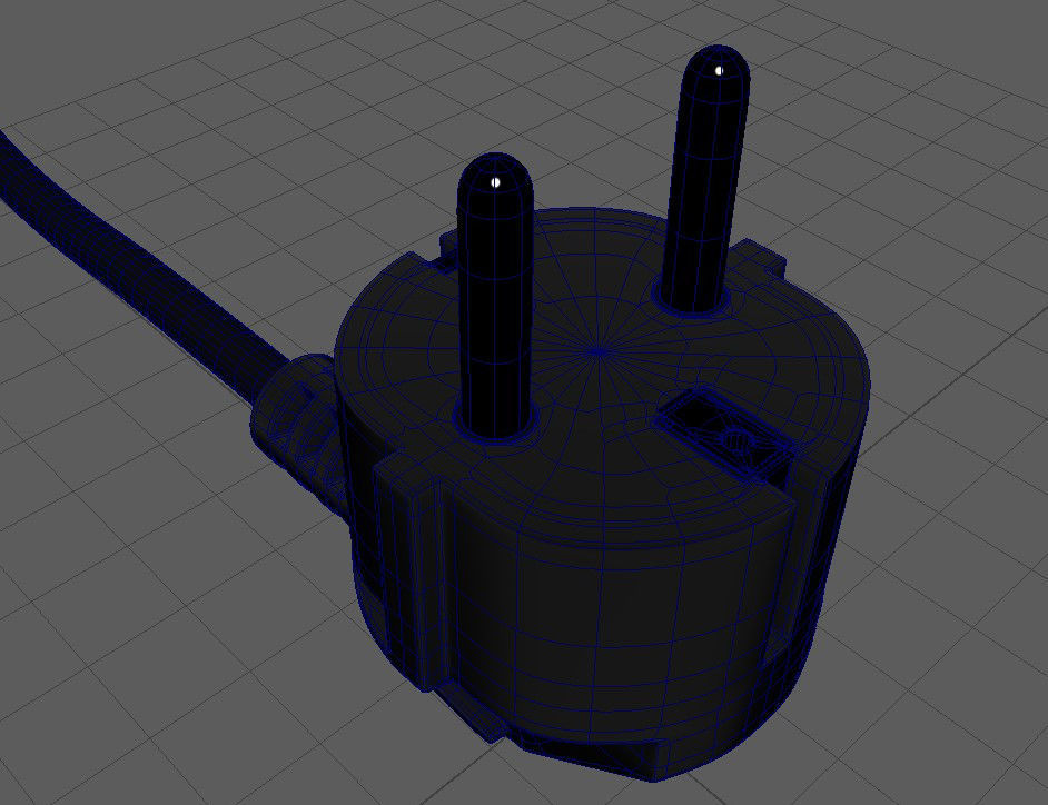 electric plug 3D model_16