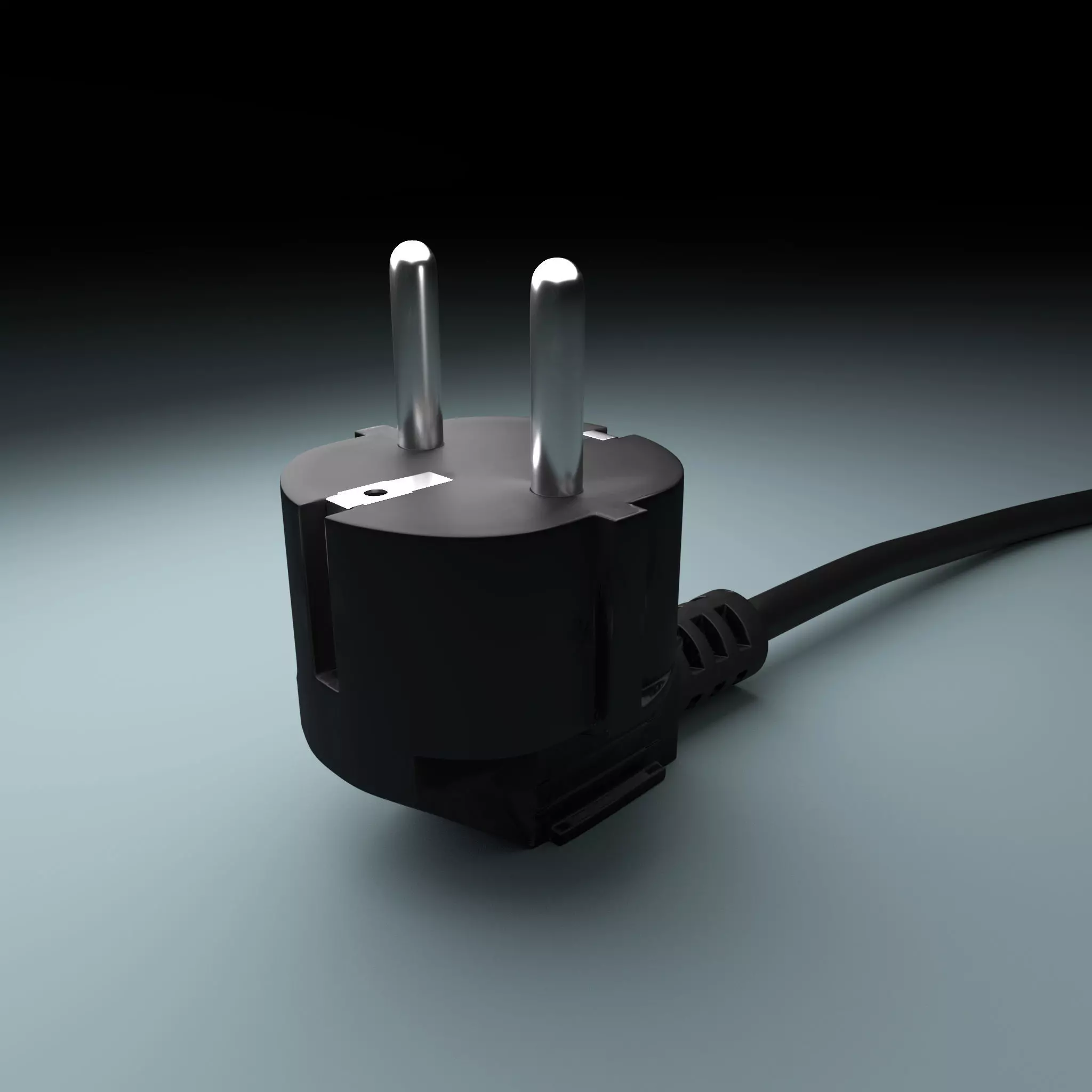 electric plug 3D model_0