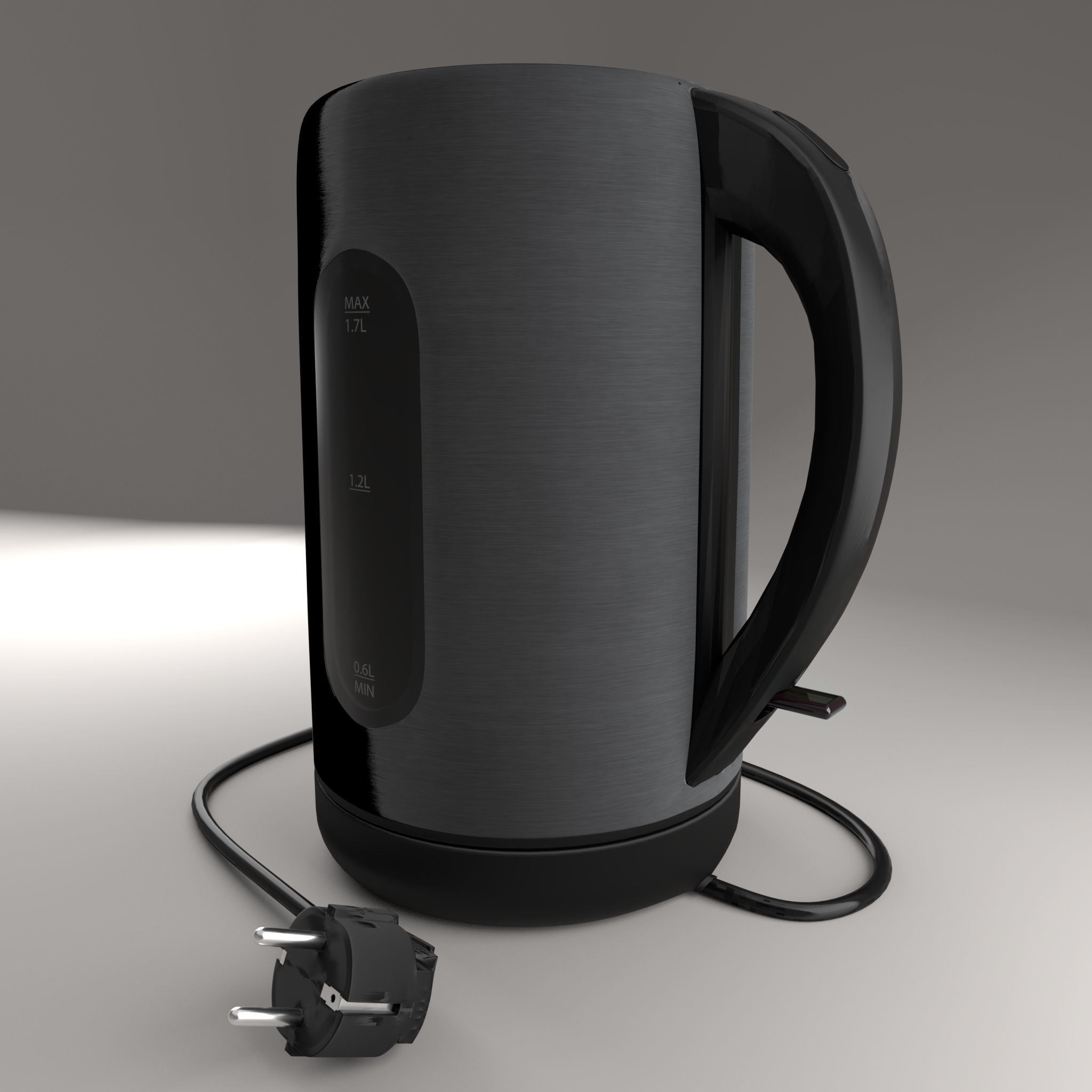 electric teapot 3D model_1