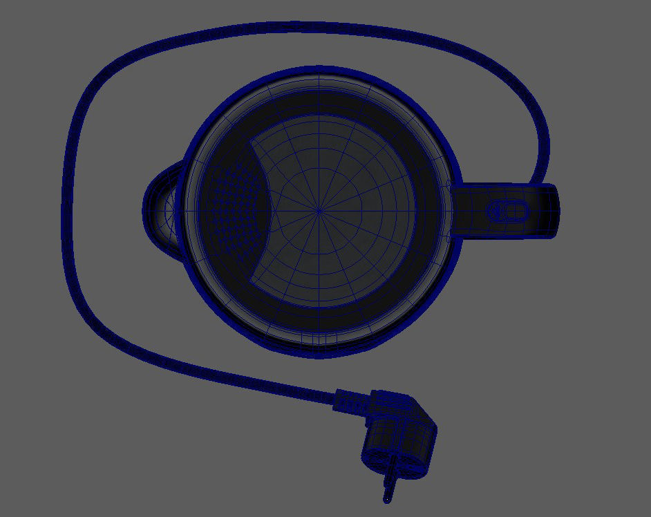 electric teapot 3D model_8