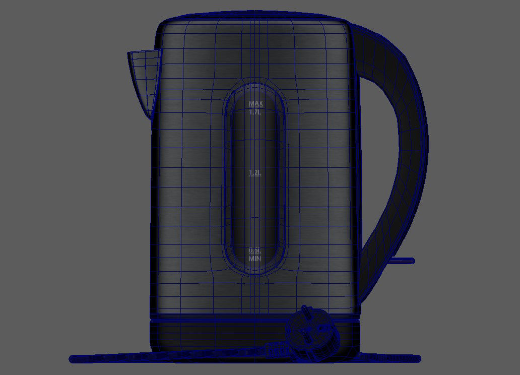 electric teapot 3D model_7