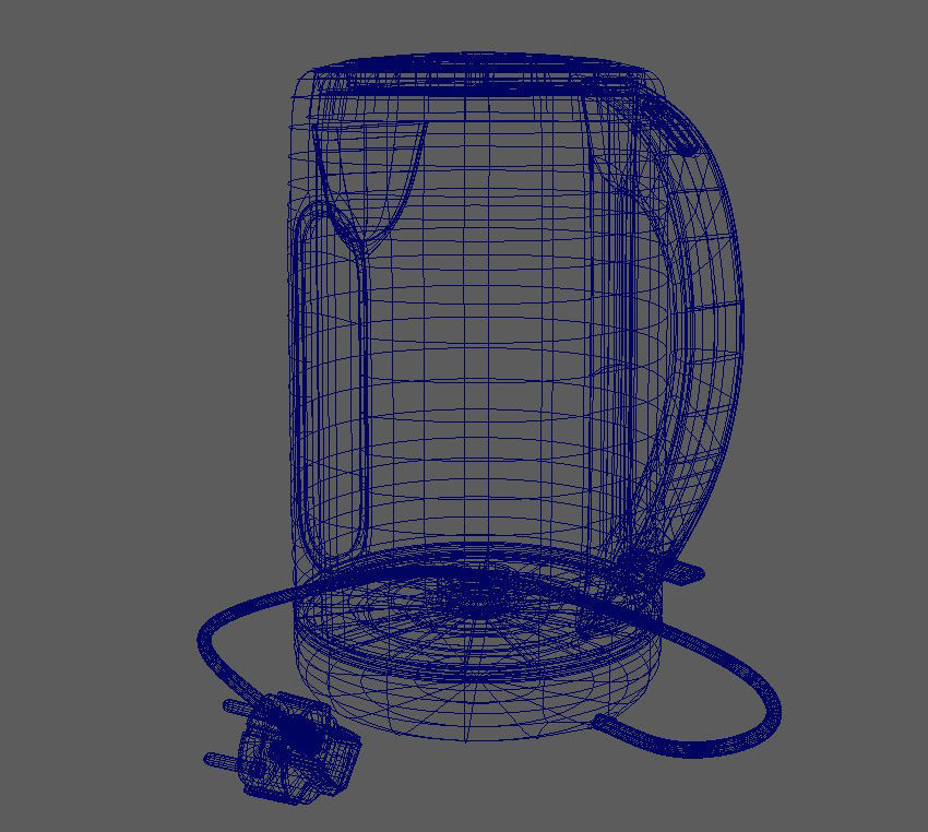 electric teapot 3D model_14