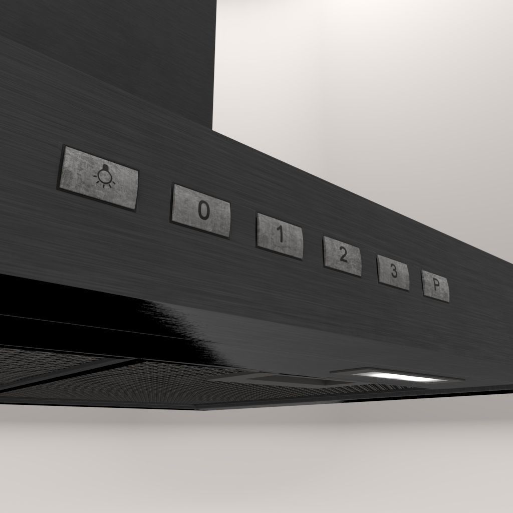 cooker hood 3D model_2