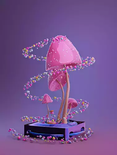 Mushroom Scene