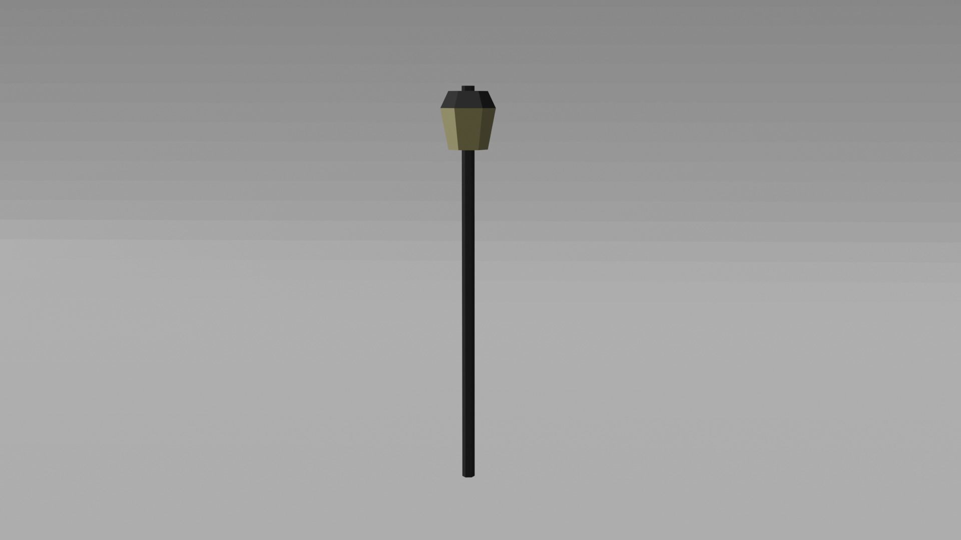 Park or yard low poly Low-poly 3D model_10