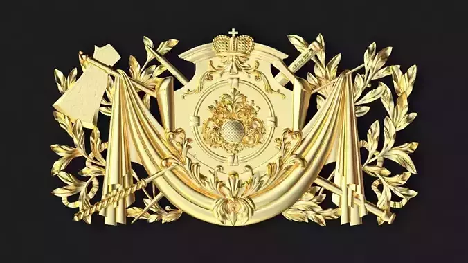 Central decor ornament for furniture