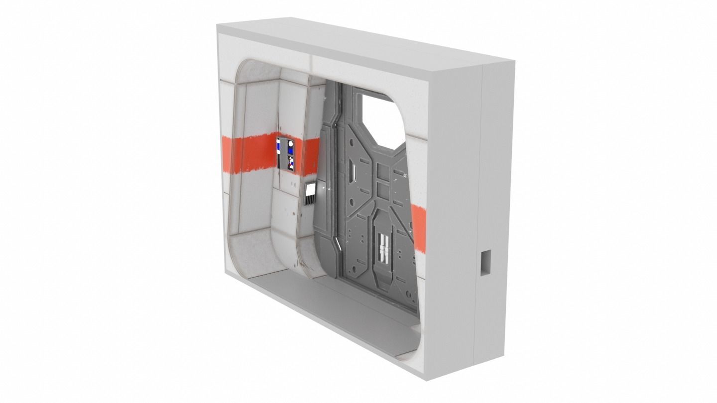 Rogue One - Profundities Hallway - BESTA DIORAMA - 1-6 Scale 3D print model_15