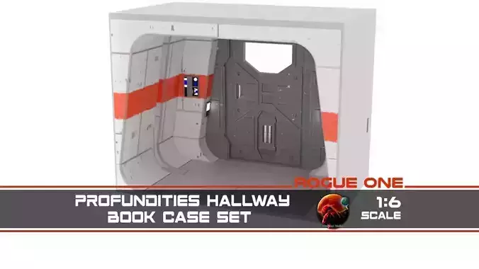 Rogue One - Profundities Hallway - BESTA DIORAMA - 1-6 Scale 3D print model