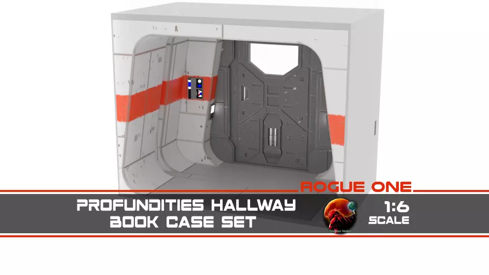 Rogue One - Profundities Hallway - BESTA DIORAMA - 1-6 Scale 3D print model_0