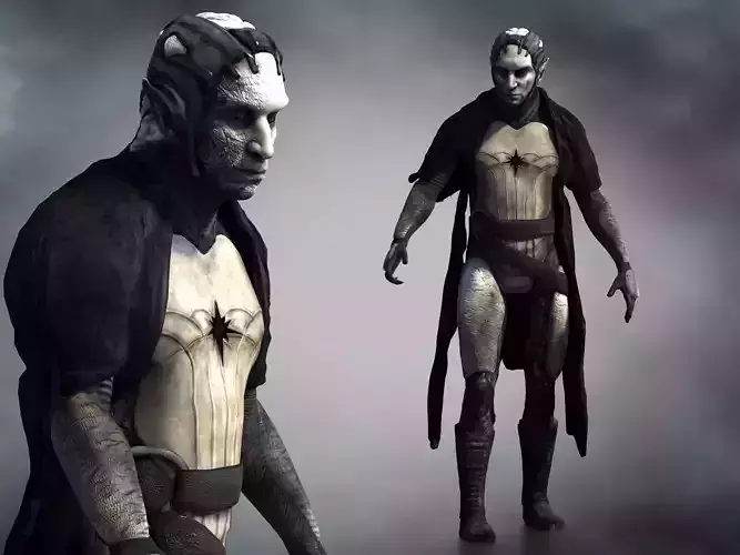 Malekith  Low-poly 3D model