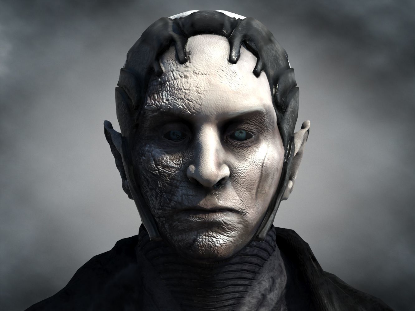 Malekith  Low-poly 3D model_2
