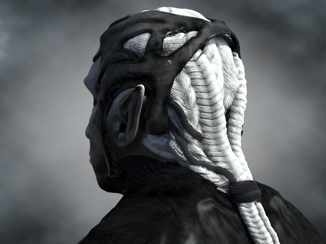 Malekith  Low-poly 3D model_12