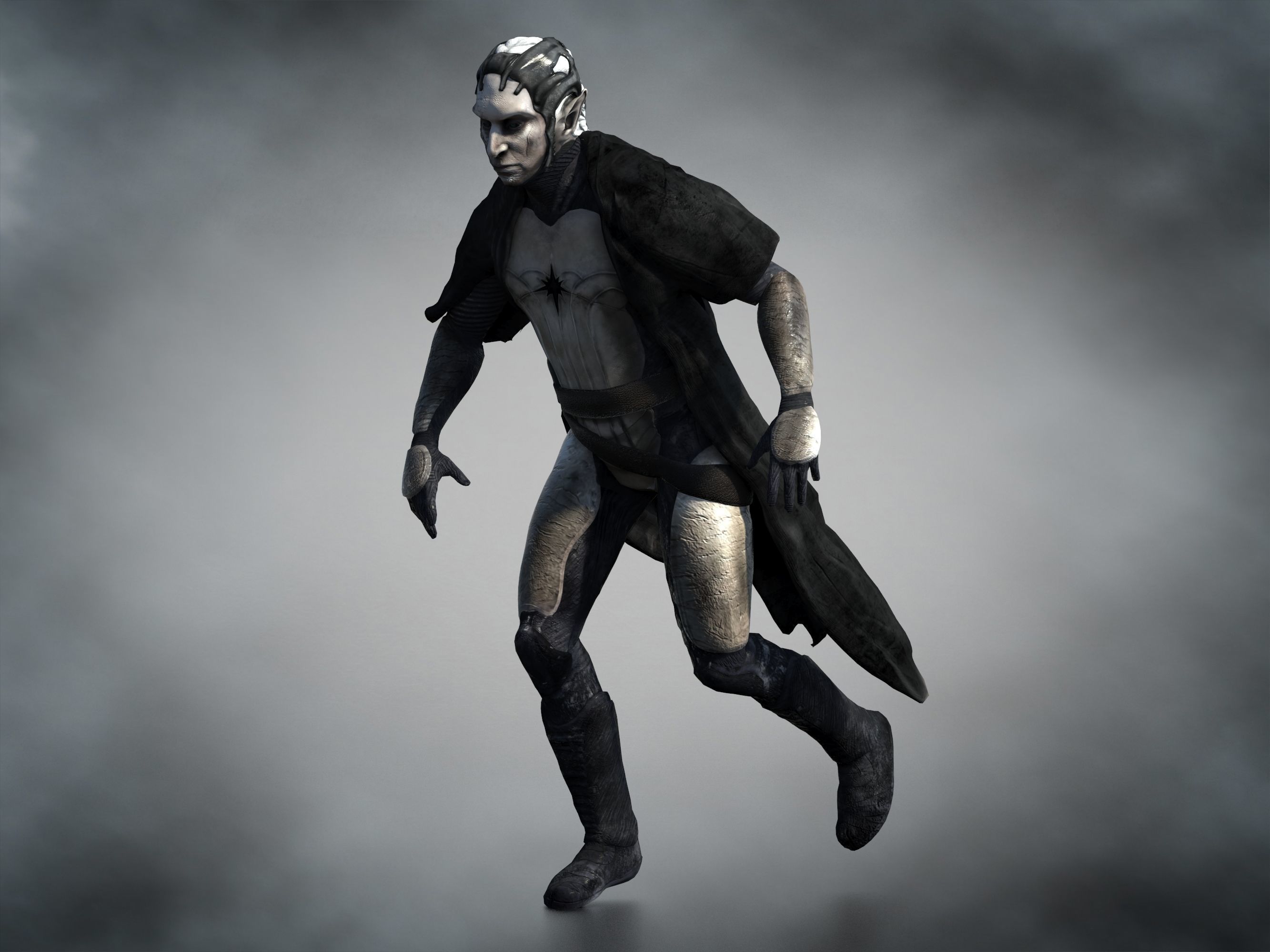 Malekith  Low-poly 3D model_10