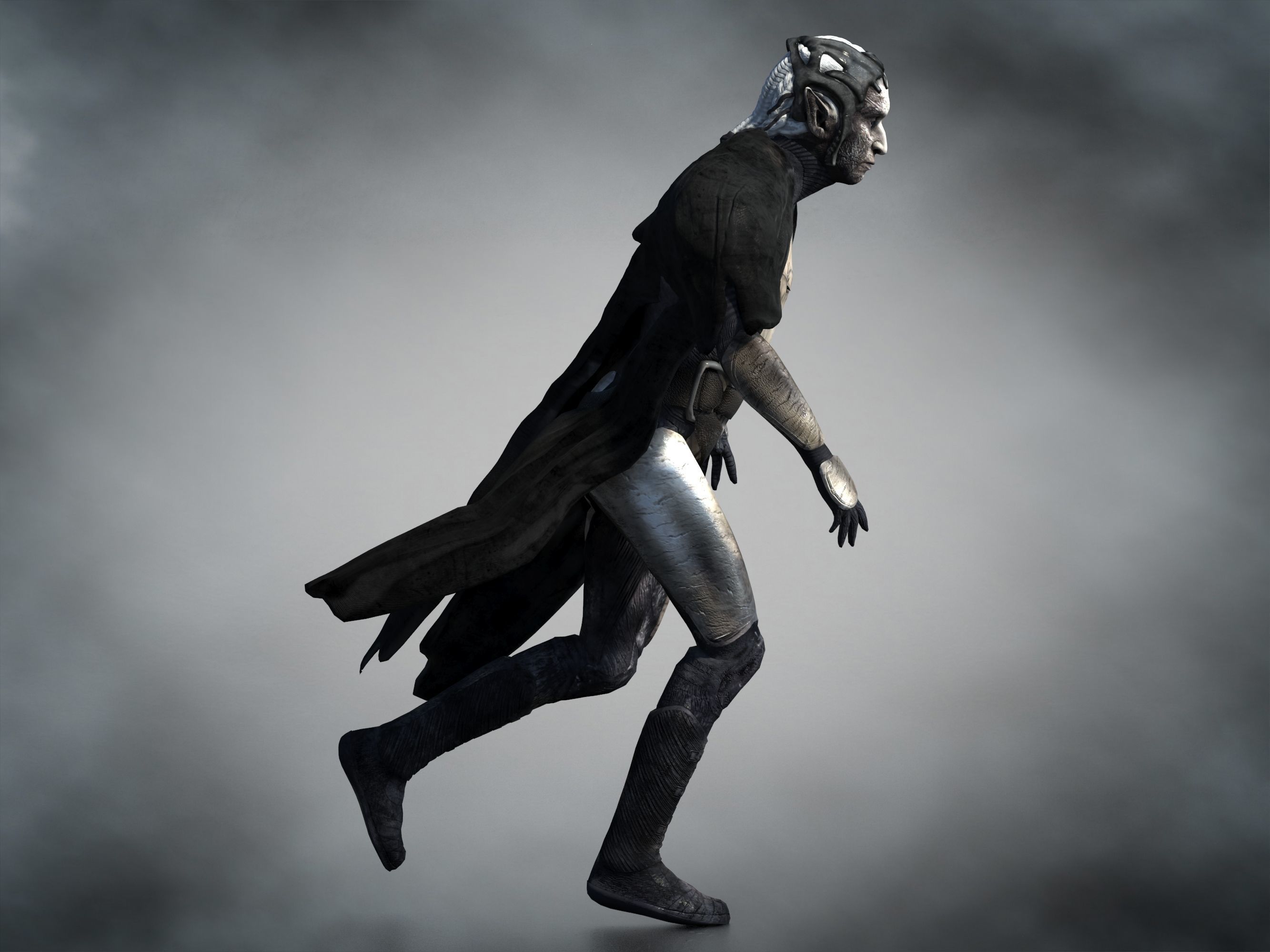 Malekith  Low-poly 3D model_4