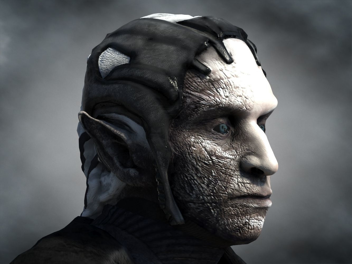 Malekith  Low-poly 3D model_11