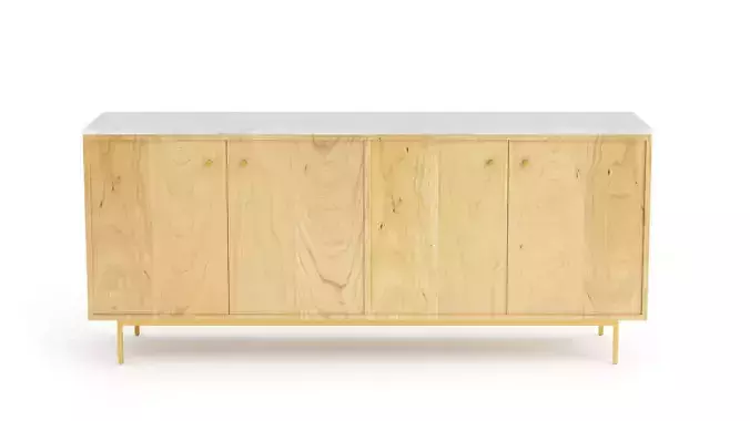 Oak Wood Sideboard