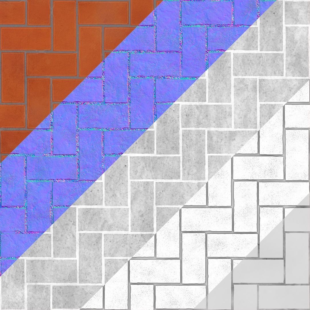 Terracotta PBR Tileable Material Textures Texture_6