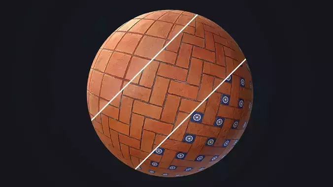 Terracotta PBR Tileable Material Textures Texture