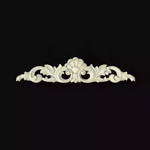 Central decor ornament for furniture