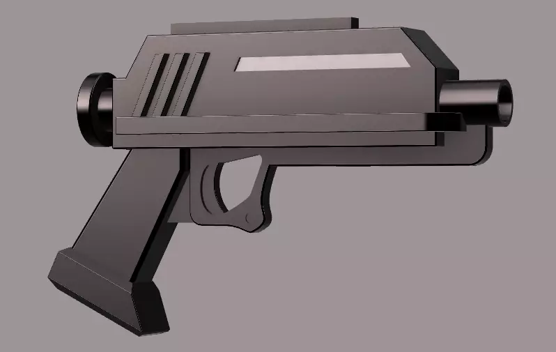 Star Wars - DC-17 blaster for cosplay 3D print model
